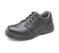 Beeswift Micro-Fibre Steel Toe S2 Lace Up Shoe 1Pr Black 11 CF82311