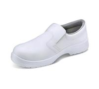 MICRO-FIBRE SLIP ON SHOE S2 WHITE 08