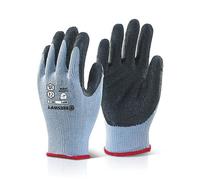 Beeswift M/P BLACK LATEX P/C GLOVE M