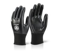 NITRILE FULLY COATED POLYESTER BLACK S