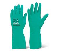 Beeswift NITRILE RUBBER CHEMICAL GLOVES GREEN L