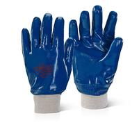 BeeSwift NKWFCHW10 Click Nitrile K/W F/C H/W Blue Sz 10