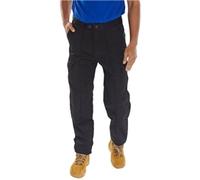 Beeswift Poly Cotton Work Trousers Black 38T