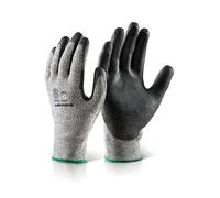 Beeswift PU Coated Cut 5 Gloves Black S KSPU5S