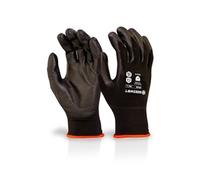 Beeswift PU Coated Gloves Black L PUGBLL
