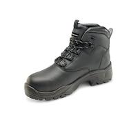 Beeswift PU Rubber Composite Toe Cap and Sole Protection S3 Safety Boots 1Pr Black 6 CF65BL06