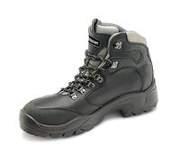 Beeswift PU Rubber D-Ring S3 Steel Toe Cap Safety Boots 1Pr Black 13 CF62BL13