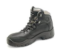 Beeswift PU Rubber D-Ring S3 Steel Toe Cap Safety Boots 1Pr Black 4 CF62BL04