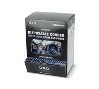 Beeswift QED Corded Detectable Earplugs SNR 39 Blue (Pack of 200) QED301CD