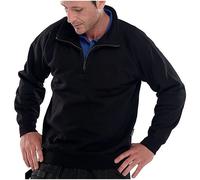 Beeswift Quarter Zip Sweatshirt Black L CLQZSSBLL