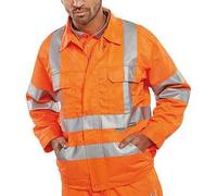 Beeswift Railspec High Visibility Jacket Orange 54 RSJ54