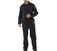 Beeswift Boilersuit Click Polycotton Regular Black Size 54