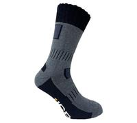 JCB Pro Rigger Boot Socks in Grey, Size 9 to 12, Cotton/Polyester | Charlies