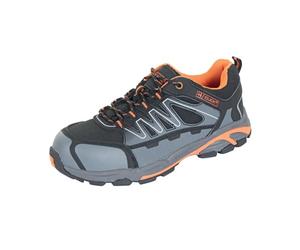 Beeswift S3 Composite Water Resistant Lace Up Trainers 1Pr Black/Orange 9 CF2909