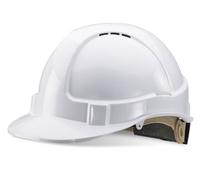 B-Brand Safety Helmet White One Size BBVSHRHW