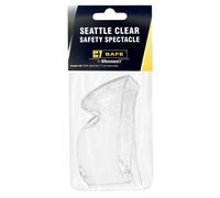 Beeswift Seattle Wraparound Safety Spectacles Clear BS096
