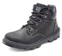 Beeswift Sherpa Dual Density S3 Leather Upper Mid Cut Boots Black 6.5