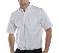 Beeswift Short Sleeve Oxford Shirt White 16 OXSSSW16