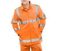 Beeswift SOFT SHELL JKT HV ORANGE LGE EN20471