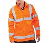 Beeswift SOFT SHELL JKT HV ORANGE 5XL EN20471