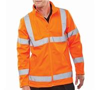 Beeswift Soft Shell Lightweight High Visibility Jacket