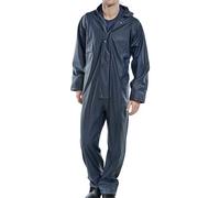 Beeswift Beeswift Super B-Dri Coverall Navy Blue Extra Size L