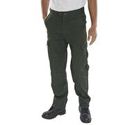 Beeswift Drivers Trousers Super Click Bottle Green Size 36 PCTHWBG36