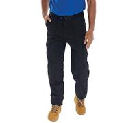 Beeswift Super Click Drivers Trousers Black 34S PCTHWBL34S