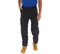 Beeswift Super Click Drivers Trousers Black 52T PCTHWBL52T