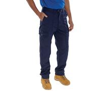 Beeswift Super Click Drivers Trousers Navy Blue 30T PCTHWN30T