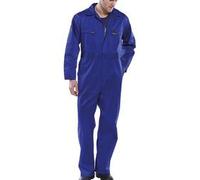 Beeswift Boilersuit Super Click Heavy Weight Royal Blue Size 44