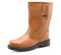 Beeswift Thinsulate Lined S3 Steel Toe Cap Rigger Boots 1Pr Tan 11