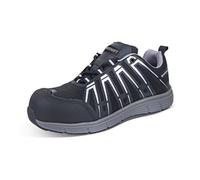 Beeswift Non-Metallic S3 Lace-up Water Resistant Trainer Black/Grey 9 - CF2609