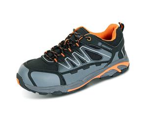 Beeswift Unisex Composite Trainer, Orange/black, 11 Uk