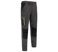 BEESWIFT Workwear Trousers Flex® Unisex Two-Tone Grey/Black Four-Way Stretch Breathable 46 Short