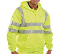 HOODED SWEATSHIRT SATURN YELLOW M