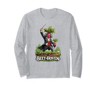 Beet-Hoven Funny Classical Music Vegetable Pun Long Sleeve T-Shirt