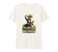 Beet-Hoven Funny Classical Music Vegetable Pun Premium T-Shirt