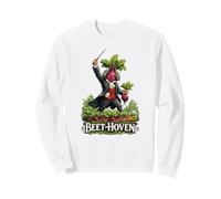 Beet-Hoven Funny Classical Music Vegetable Pun Sweatshirt