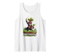 Beet-Hoven Funny Classical Music Vegetable Pun Tank Top