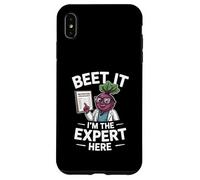 Beet It I’m The Expert Here Dietitian Humor Case for iPhone XS Max
