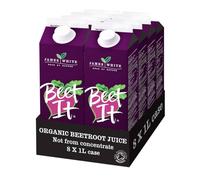 Beet It Organic Beetroot Juice 1 Litre x 8 Picked and Pressed