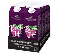 Beet It Organic Beetroot Juice (1 Litre x 8) Picked and Pressed
