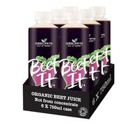 Beet It Organic Beetroot Juice 750ml PET Bottles, No added sugar 6 x 750ml