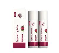 Beet root Tinted Lip Balm with SPF 50, Moisturising Lip Tint For Dark and Pigmented Lips (2PC)
