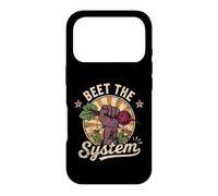 Beet the System Funny Gardening Retro Backyard Farming Case for iPhone 17 Pro