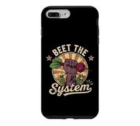 Beet the System Funny Gardening Retro Backyard Farming Case for iPhone 7 Plus/8 Plus