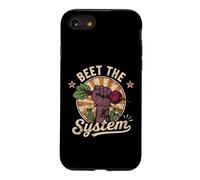 Beet the System Funny Gardening Retro Backyard Farming Case for iPhone SE (2020) / 7/8