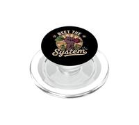 Beet the System Funny Gardening Retro Backyard Farming PopSockets PopGrip for MagSafe