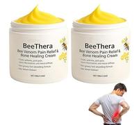 Beethera Bee Venom Pain Relief & Bone Healing Cream,Bee Venom Cream for Arthritis-Infused Relief for Bones & Joints, Natural Formula,Advanced Joint and B-one Creams,for Back,Hands,Knee (2)